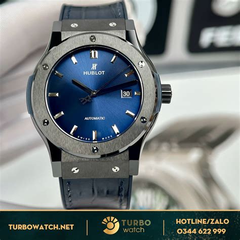 hublot ceramic blue classic fusion|Hublot geneve classic fusion.